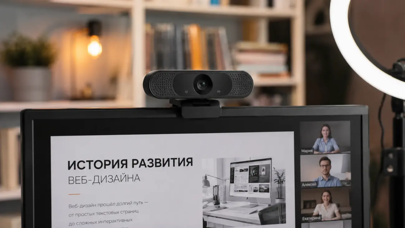 Веб-камеры для онлайн-занятий: выбираем чёткость