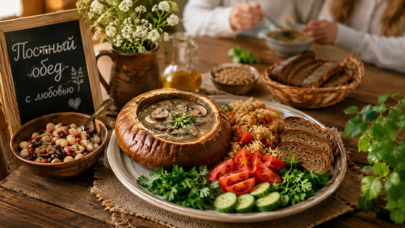 Постное меню: сытные блюда без мяса и молочных продуктов