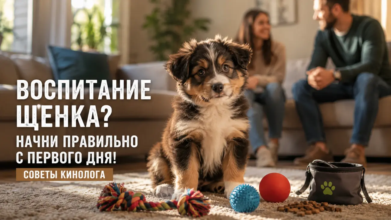 Как воспитать послушного щенка - советы эксперта