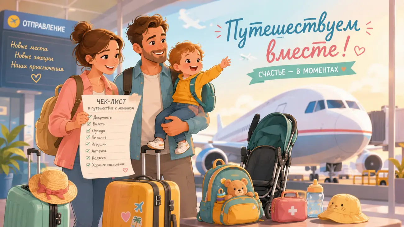 Путешествие с малышом: что взять в дорогу - полный гид для родителей