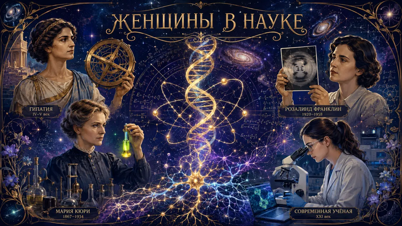 Женщины-учёные: истории триумфа, борьбы и прорывов