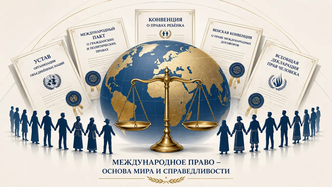 Международное право: субъекты, источники и принципы