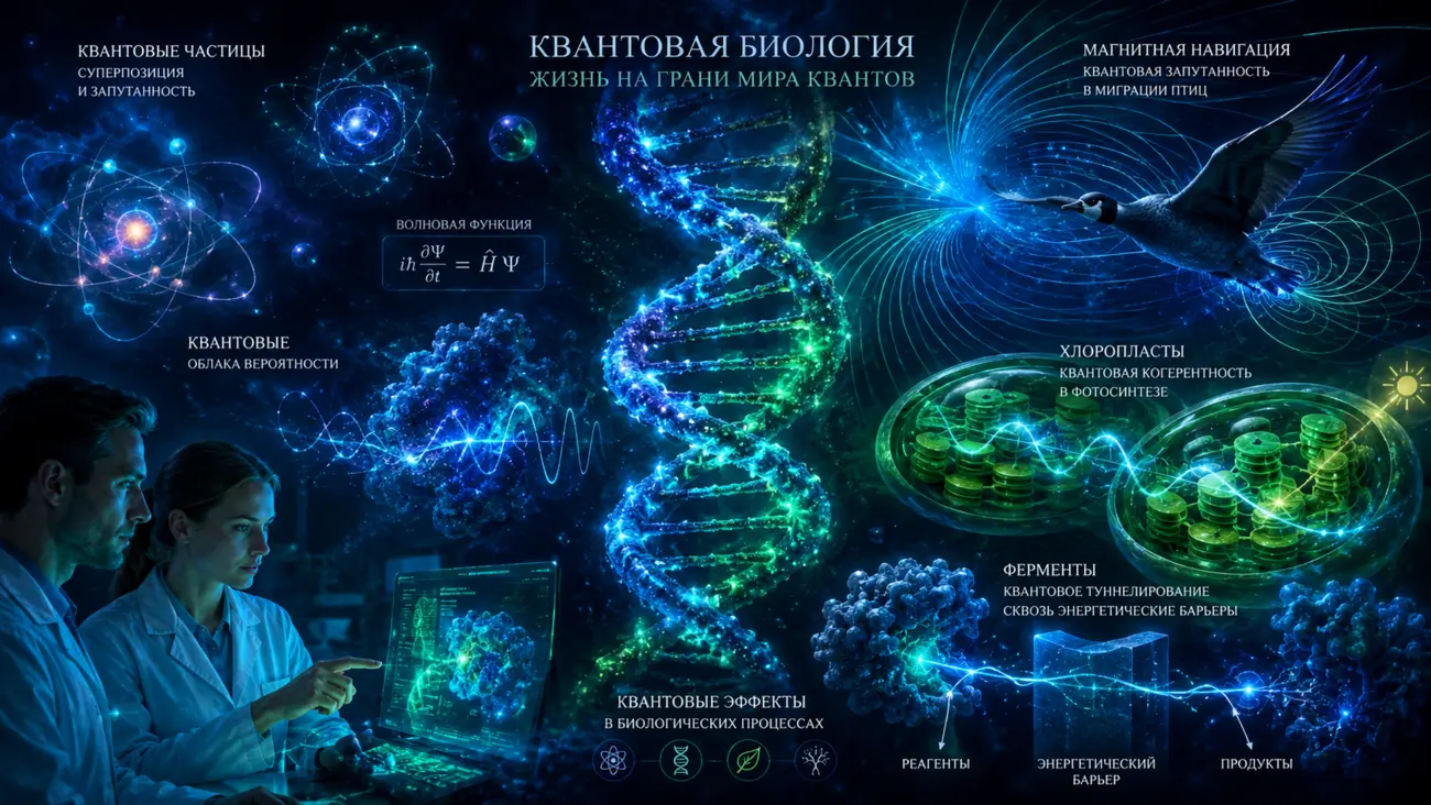 Живая природа и квантовая физика